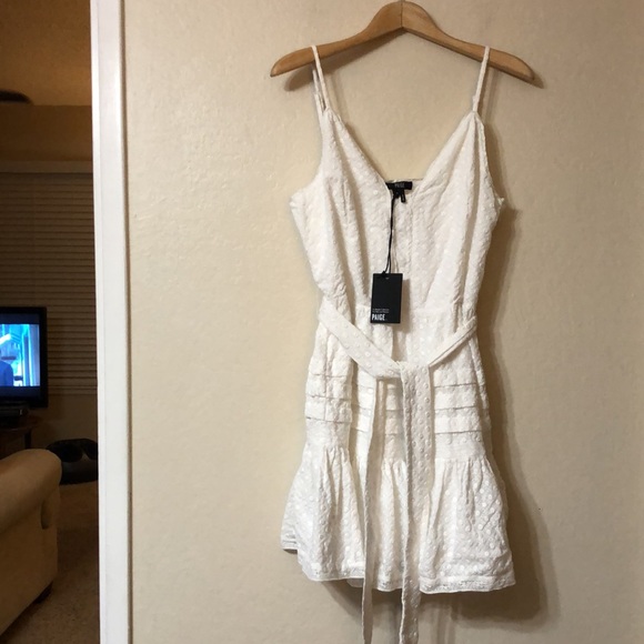 PAIGE Nahla Ruffle Eyelet Dress - Picture 6 of 13